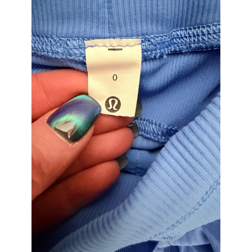 Lululemon Dance Studio Joggers Lightweight Blue Size 0 - Picture 4 of 4